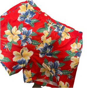 Polo Ralph Lauren Swim Trunks Mens 4XB Floral Shorts Bathing Suit Beach EUC